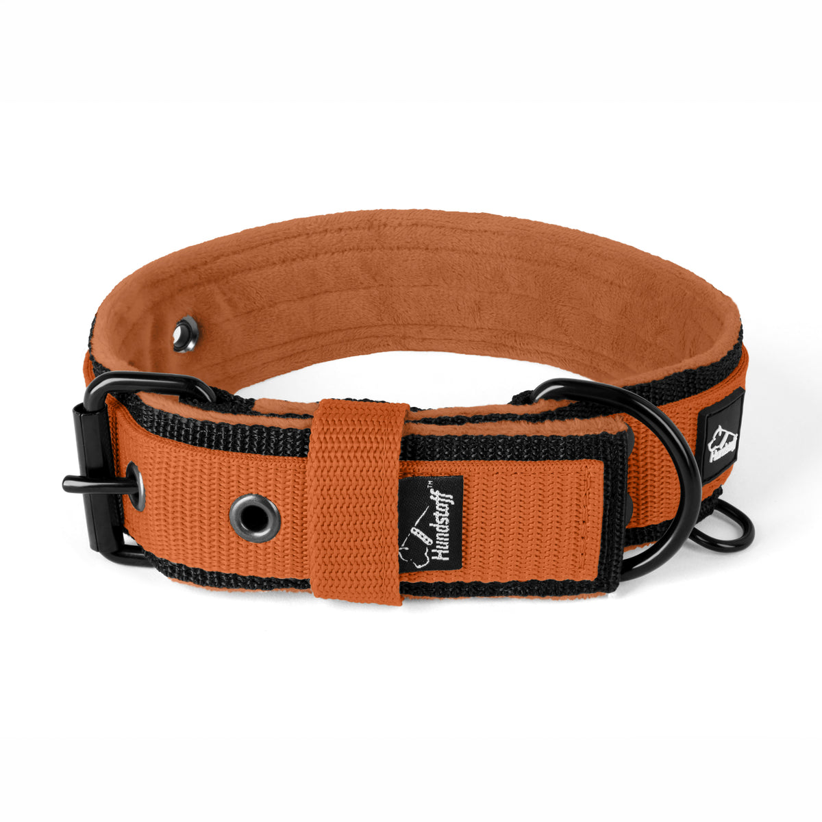 Active Komfort Black Edition Red - Collar ancho y resistente con hebilla