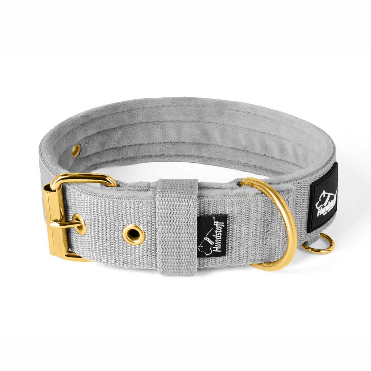 Active Golden Beige - Collar ancho y resistente con hebilla