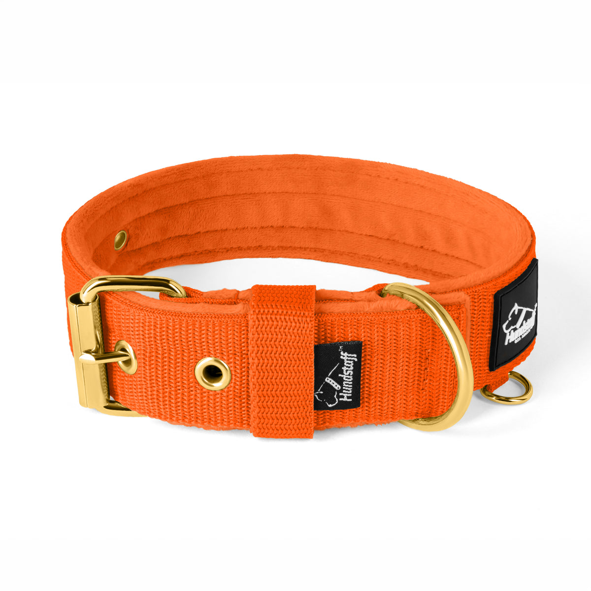 Active Golden Beige - Collar ancho y resistente con hebilla