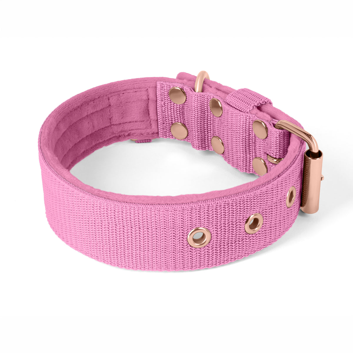 Active Komfort Rose Edition Pastel Green - Collar ancho y resistente con hebilla