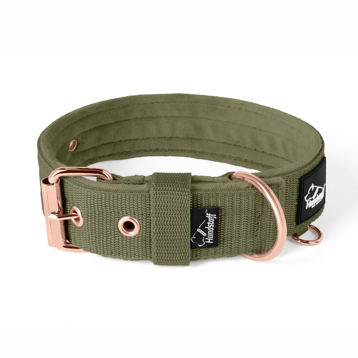 Active Komfort Rose Edition Pastel Green - Collar ancho y resistente con hebilla