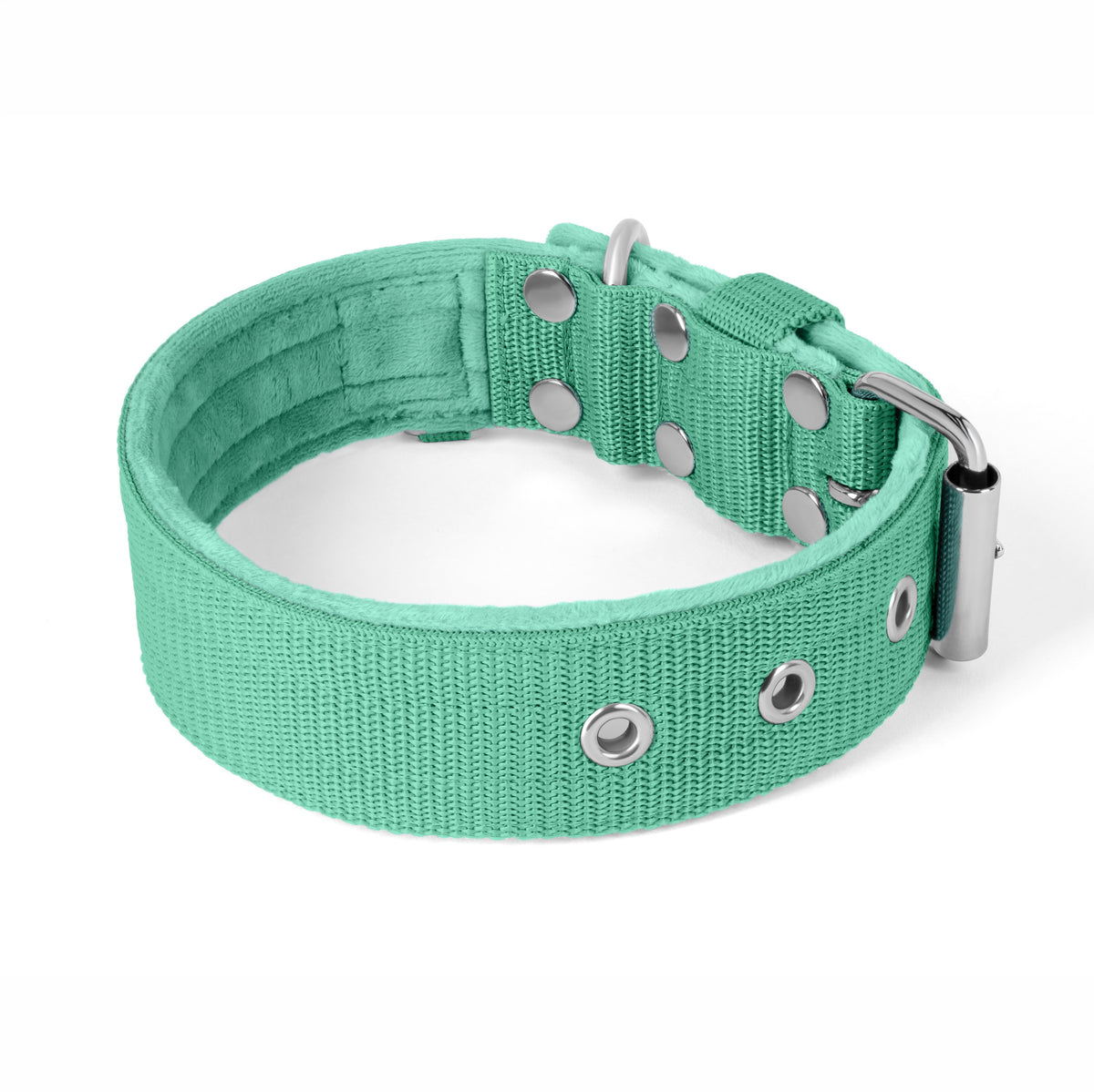 Active Mint - Collar ancho y resistente con hebilla