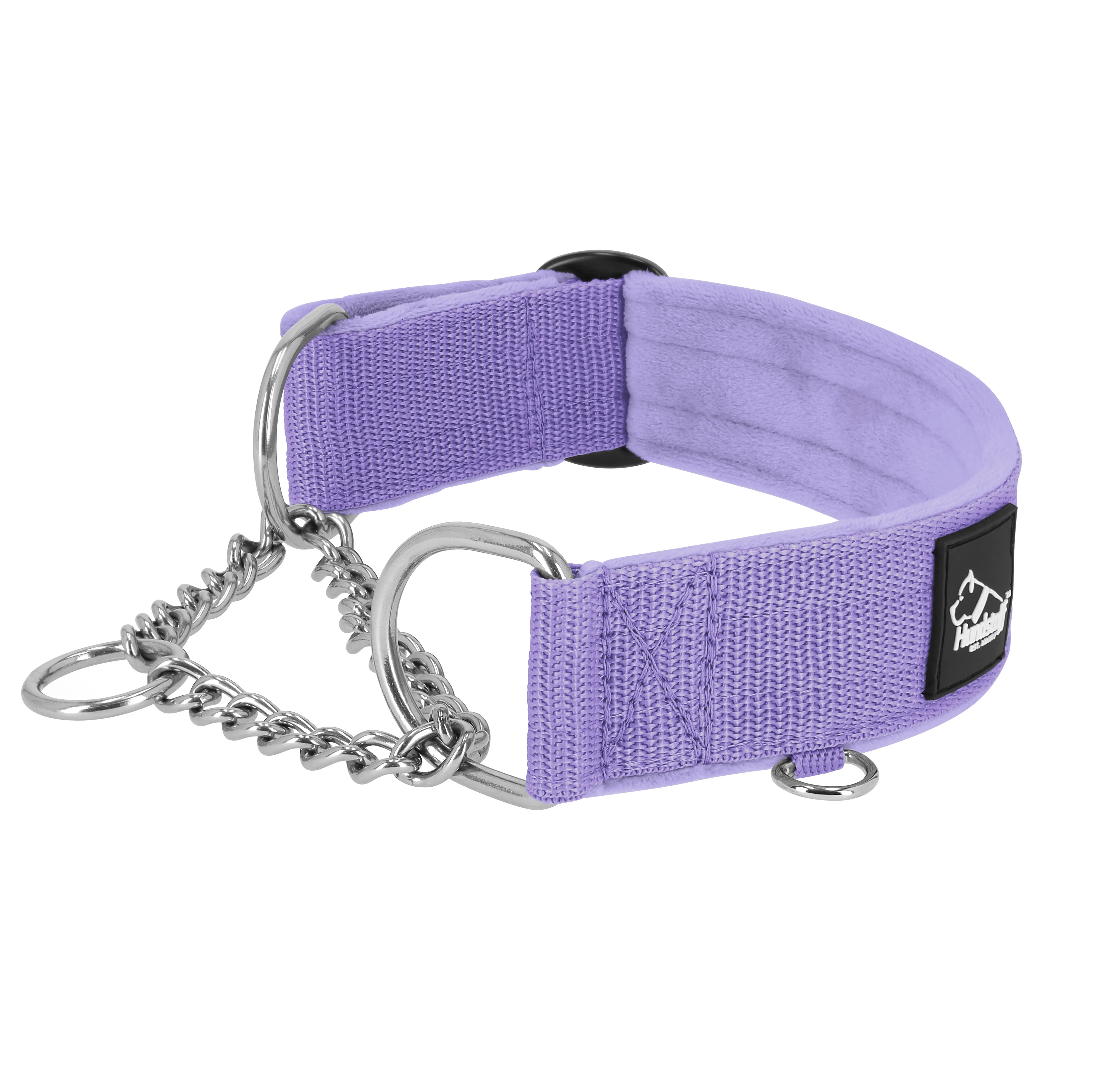 Martingale Chain Set Baby Purple - Collar de media correa y correa