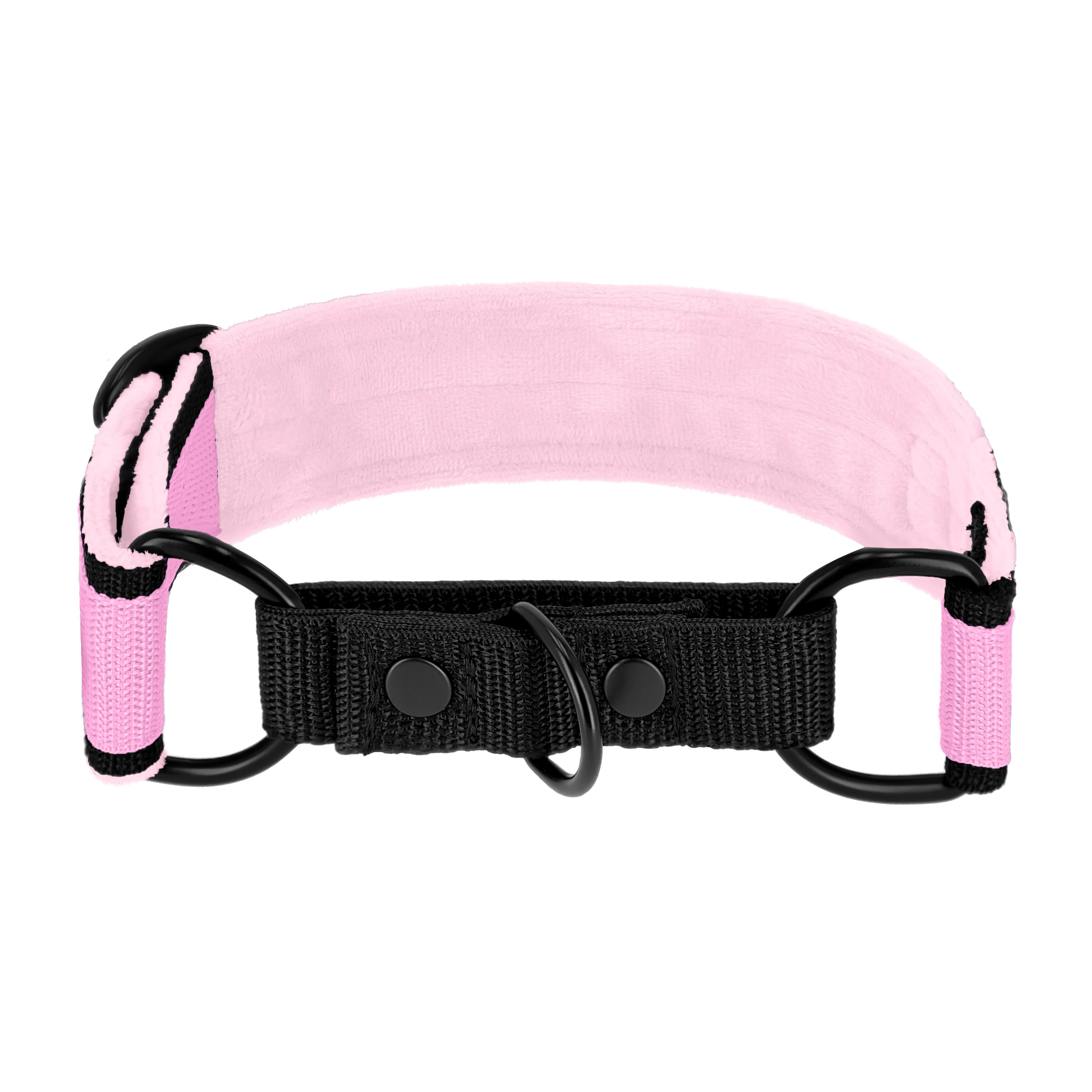 Martingala Black Edition Baby Pink - Cuello doblado forrado medio planchado