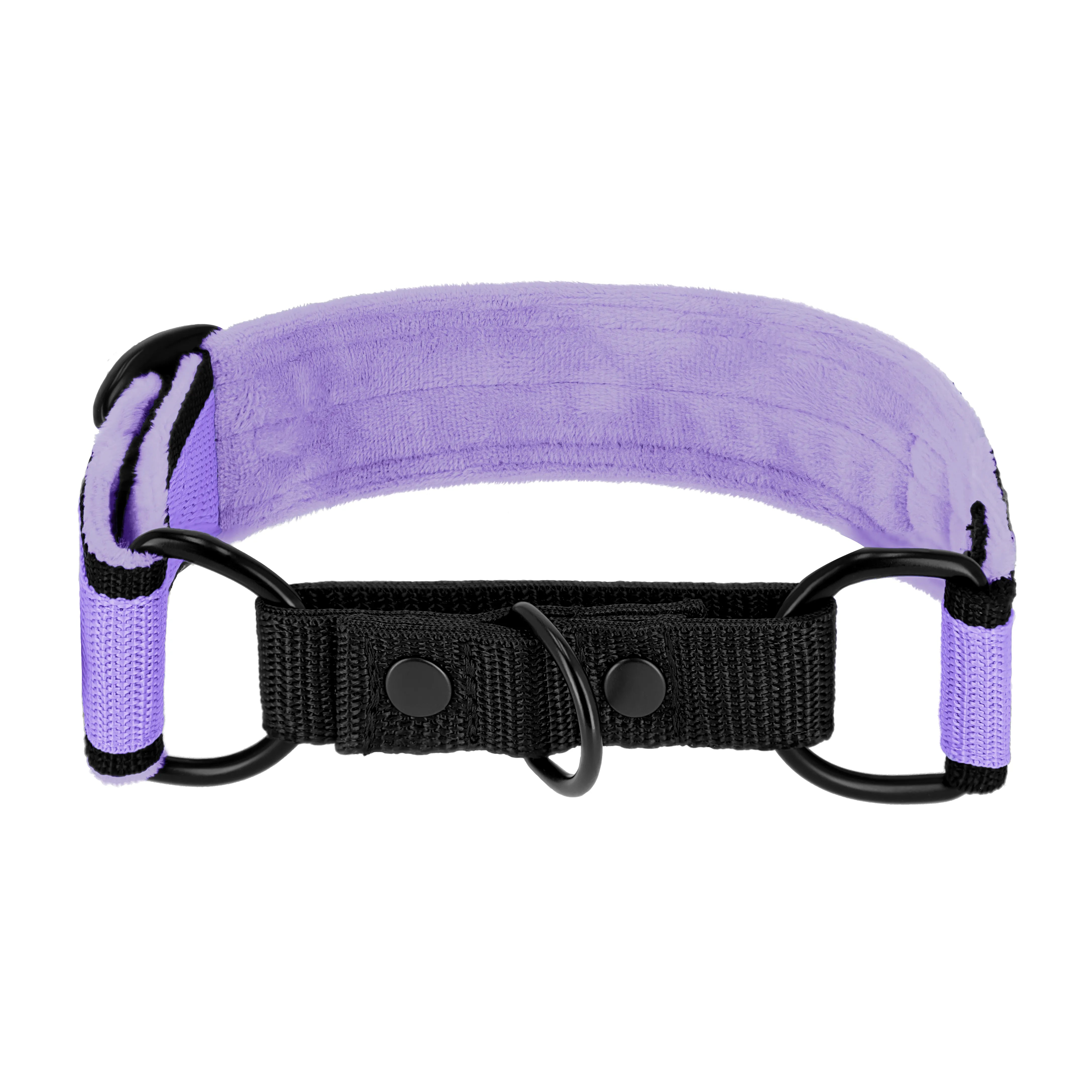 Martingala Black Edition Baby Purple - Cuello doblado forrado medio planchado