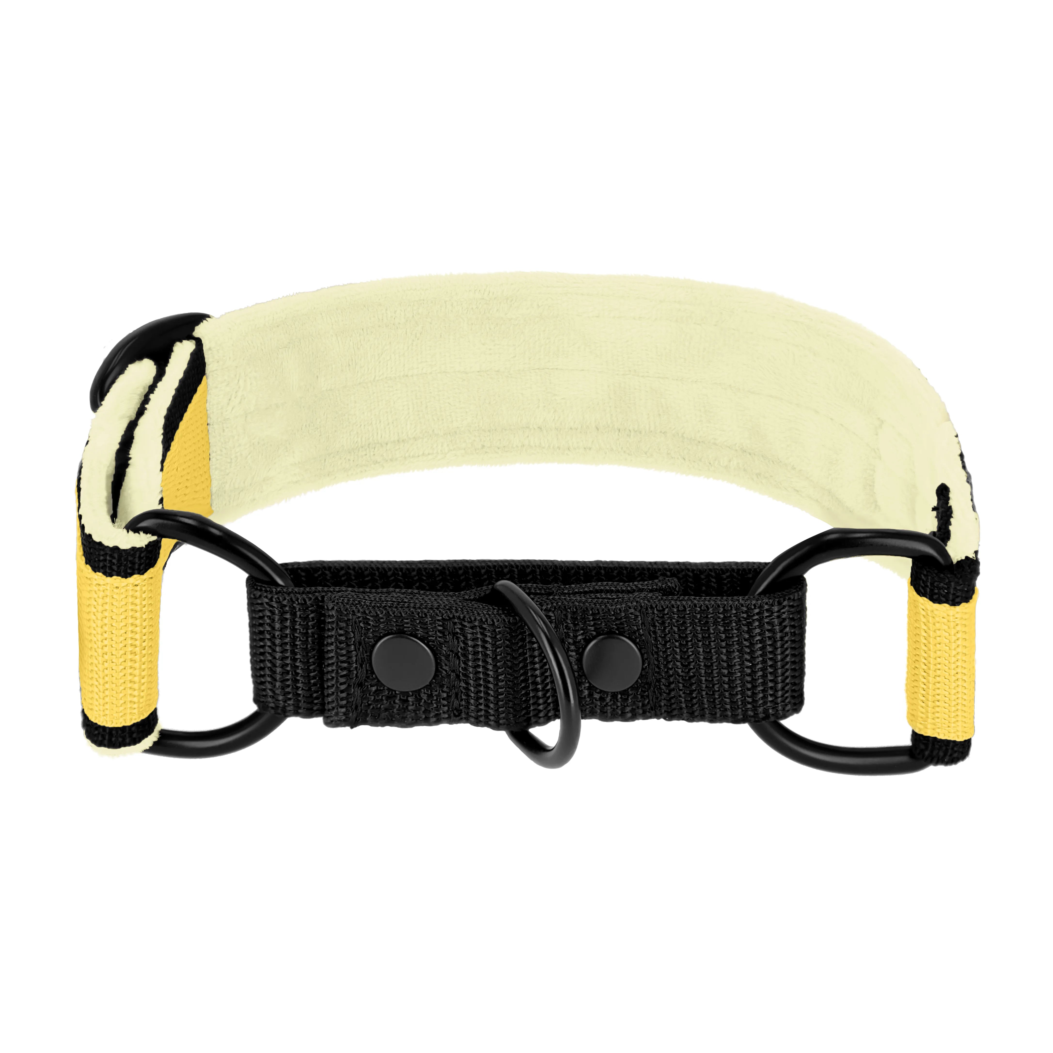 Martingala Black Edition Baby Yellow - Cuello forrado de tablas medio planchado