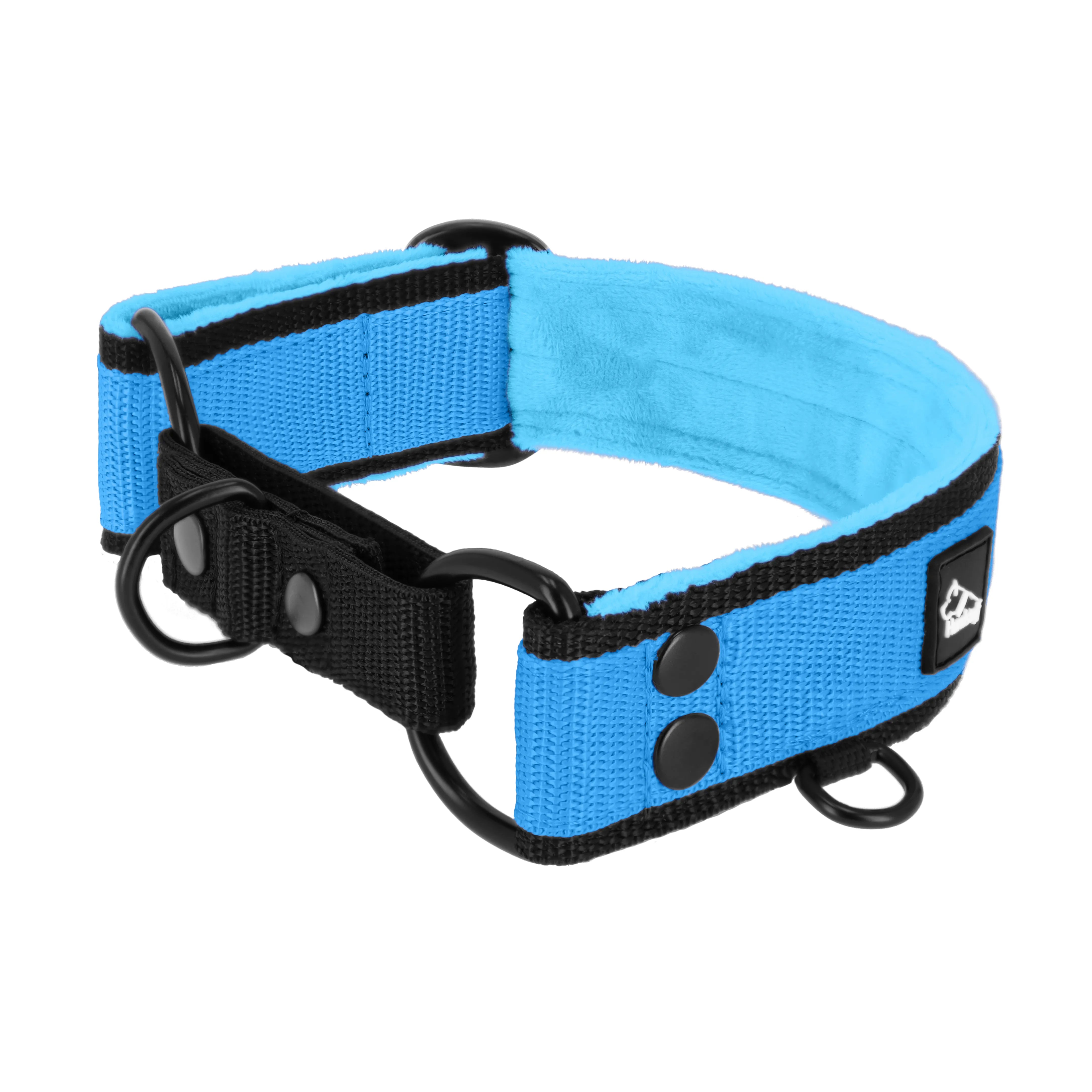 Martingale Black Edition Ocean Blue - Cuello ancho forrado medio planchado
