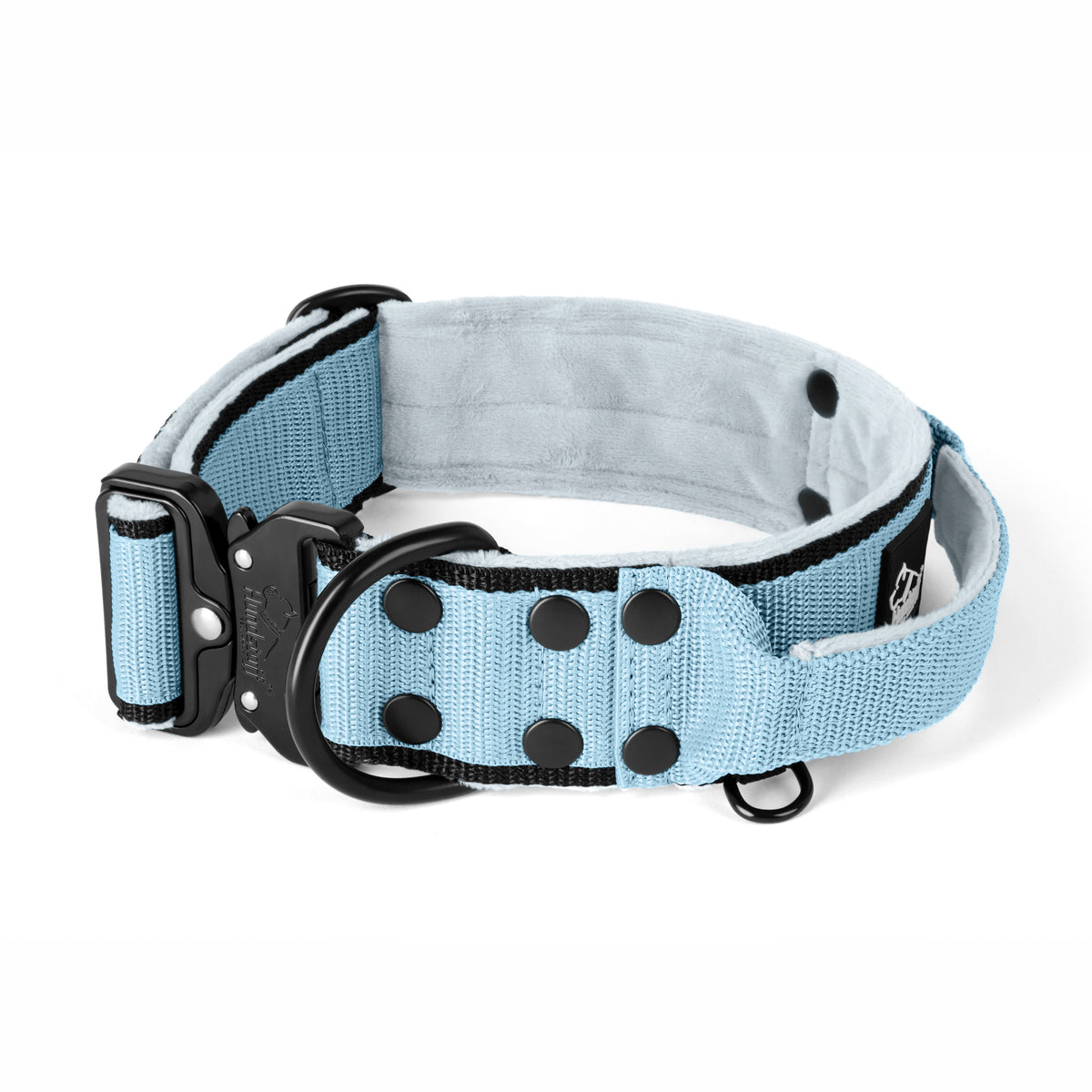 Extreme Buckle Black Edition Baby Blue - Collar resistente y seguro