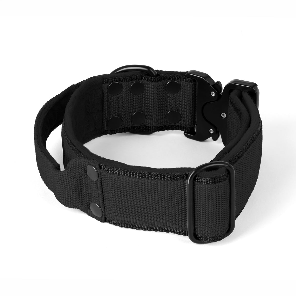 Extreme Buckle Black Edition Negro - Collar fuerte y seguro