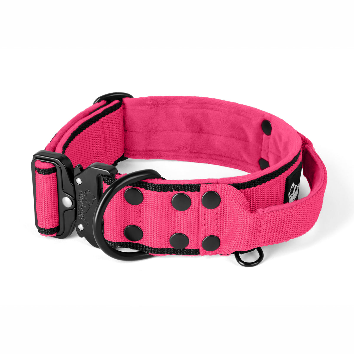 Extreme Buckle Black Edition Pink - Collar resistente y seguro