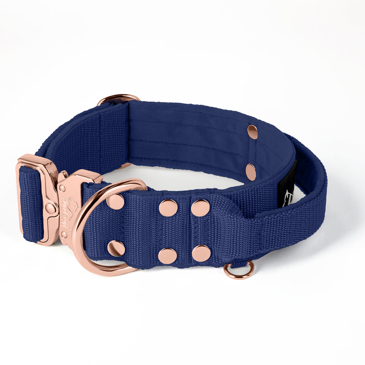 Extreme Rose Buckle Grey - Collar fuerte y seguro