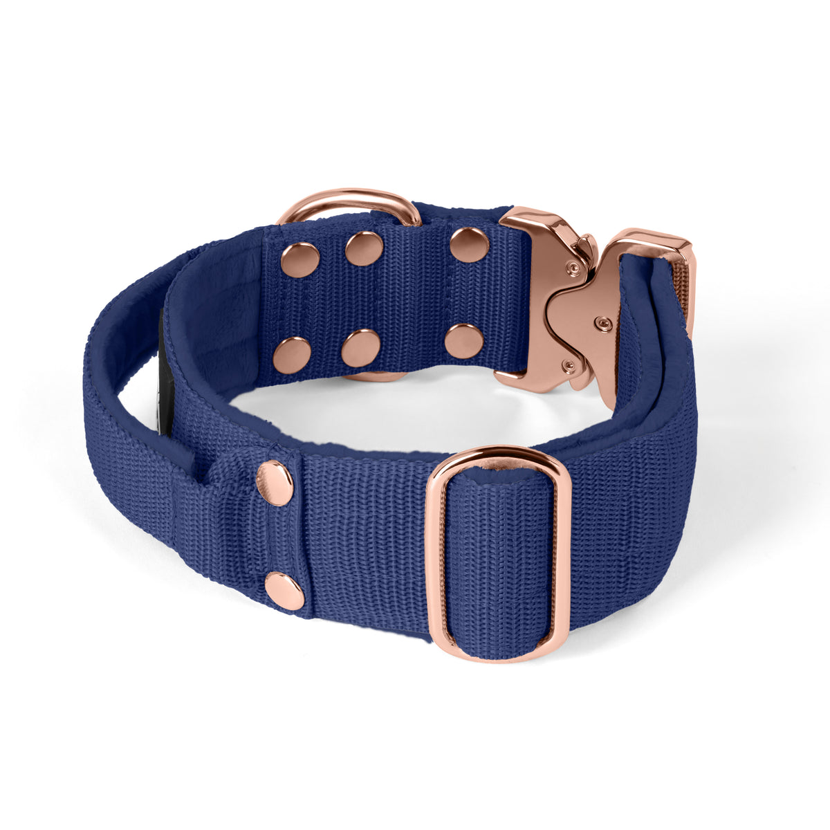 Extreme Rose Buckle Grey - Collar fuerte y seguro