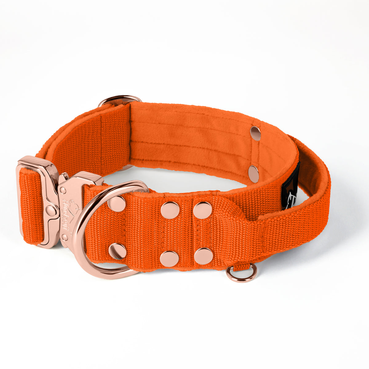 Extreme Rose Buckle Grey - Collar fuerte y seguro