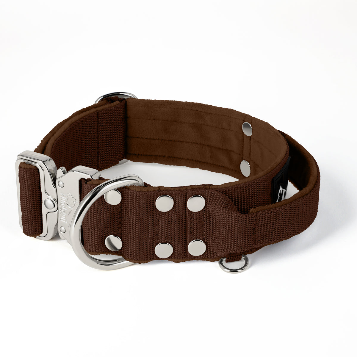 Extreme Silver Buckle Pink - Collar resistente y seguro