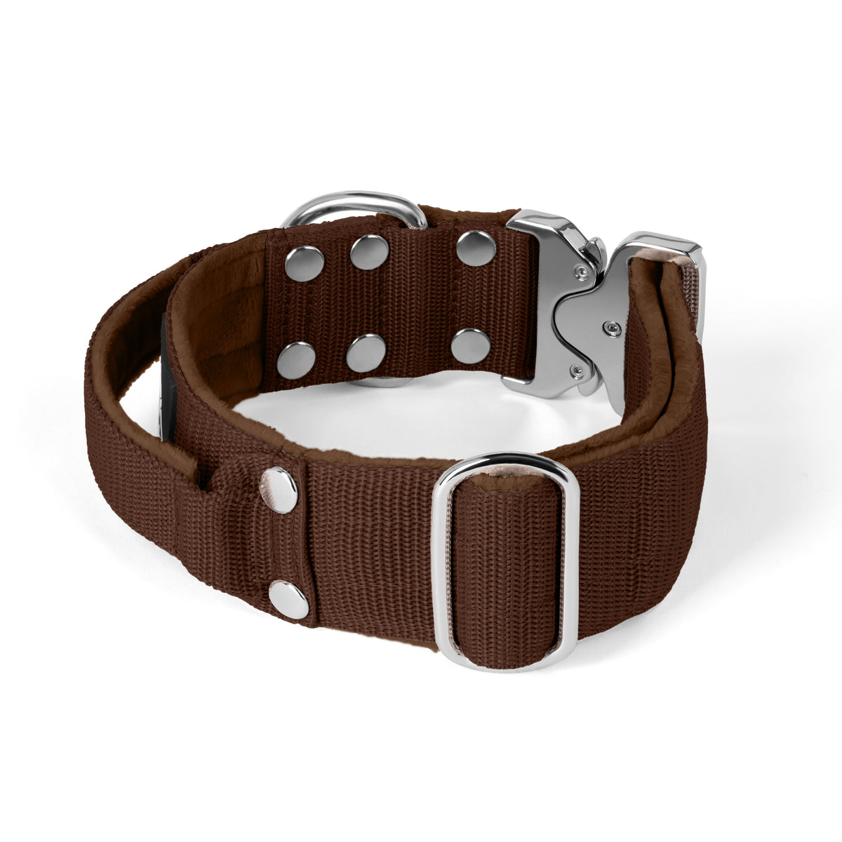 Extreme Silver Buckle Pink - Collar resistente y seguro