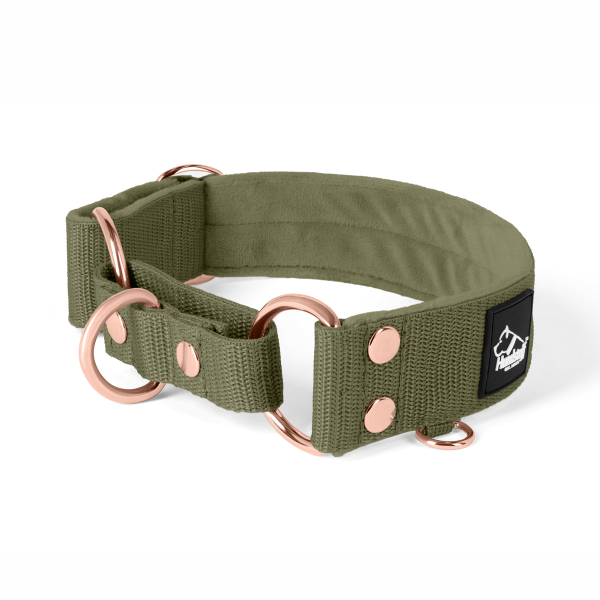 Martingale Pink Edition Rosa - Collar forrado doblado medio planchado