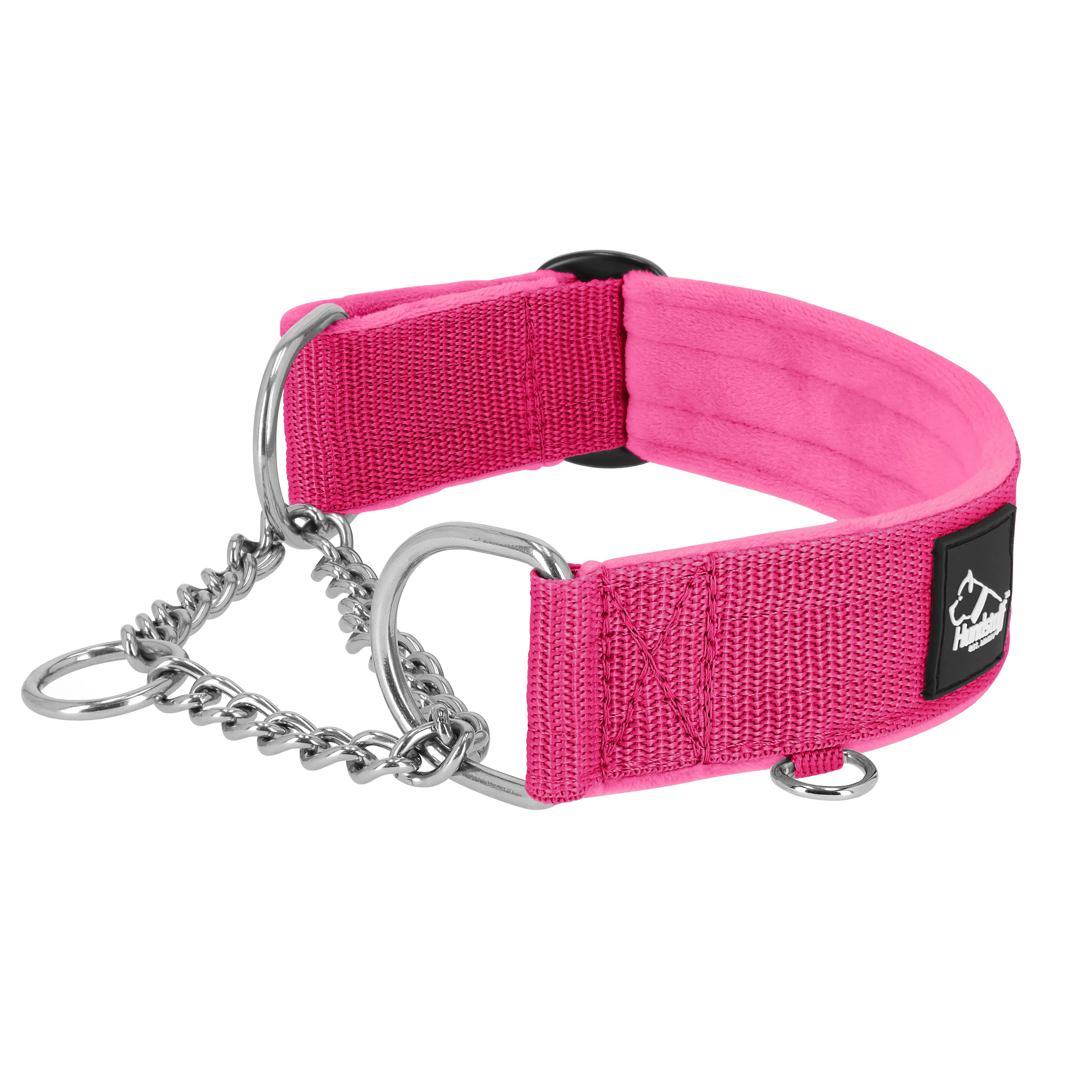 Martingale Chain Set Rosa - Collar de media correa y correa