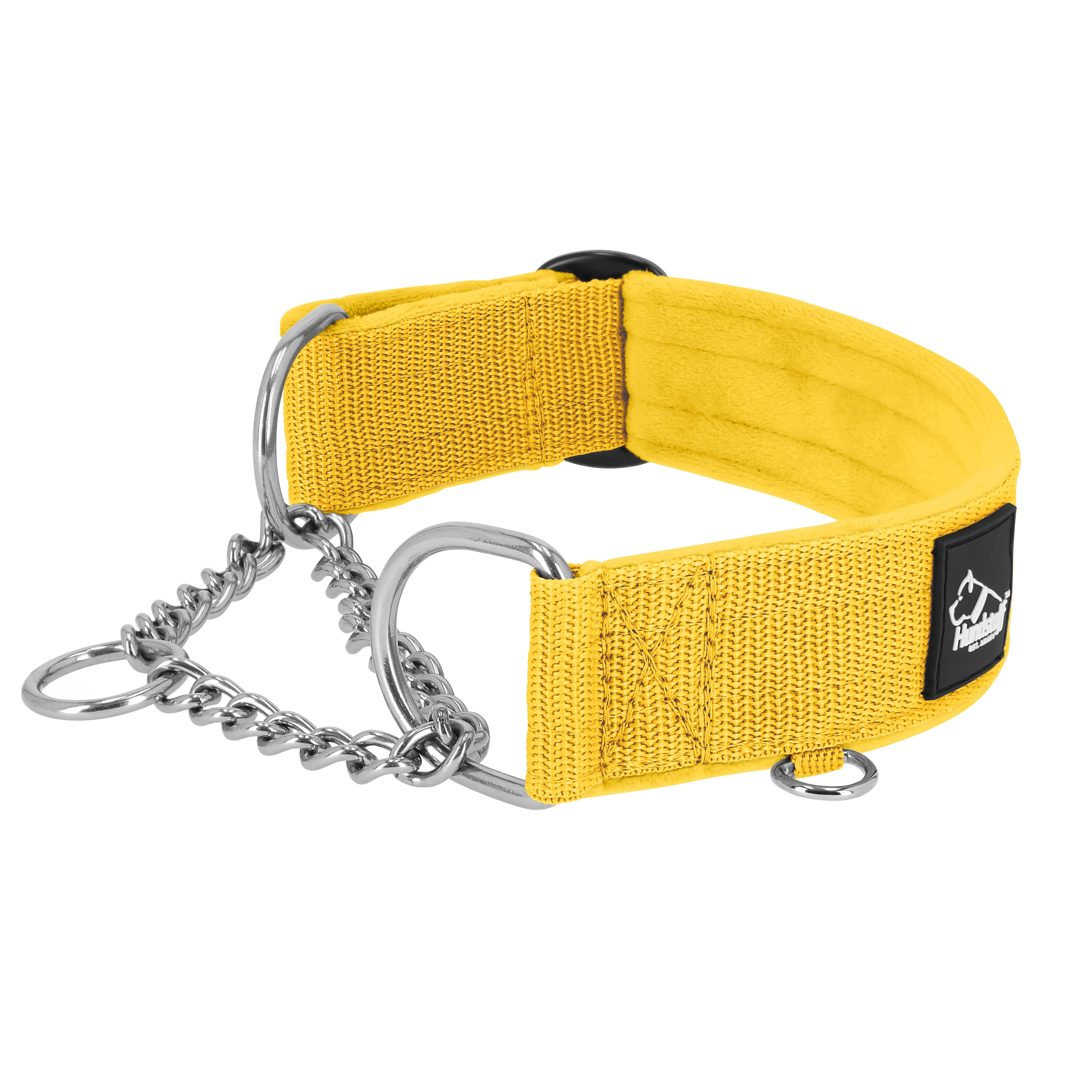 Martingale Chain Set Yellow - Collar de semi-ahogo y correa