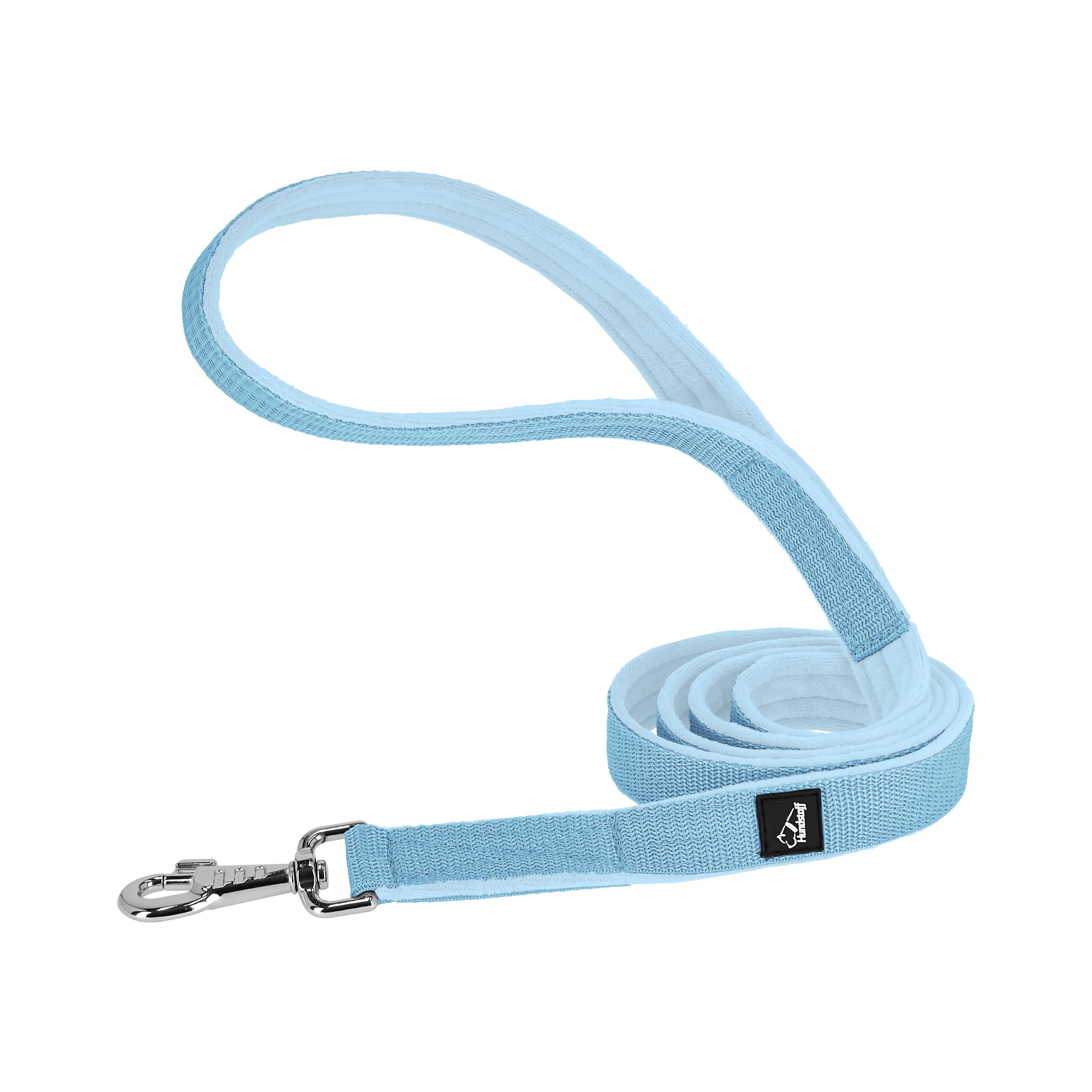 Martingale Chain Set Baby Blue - Collar semi-estrangulador y correa