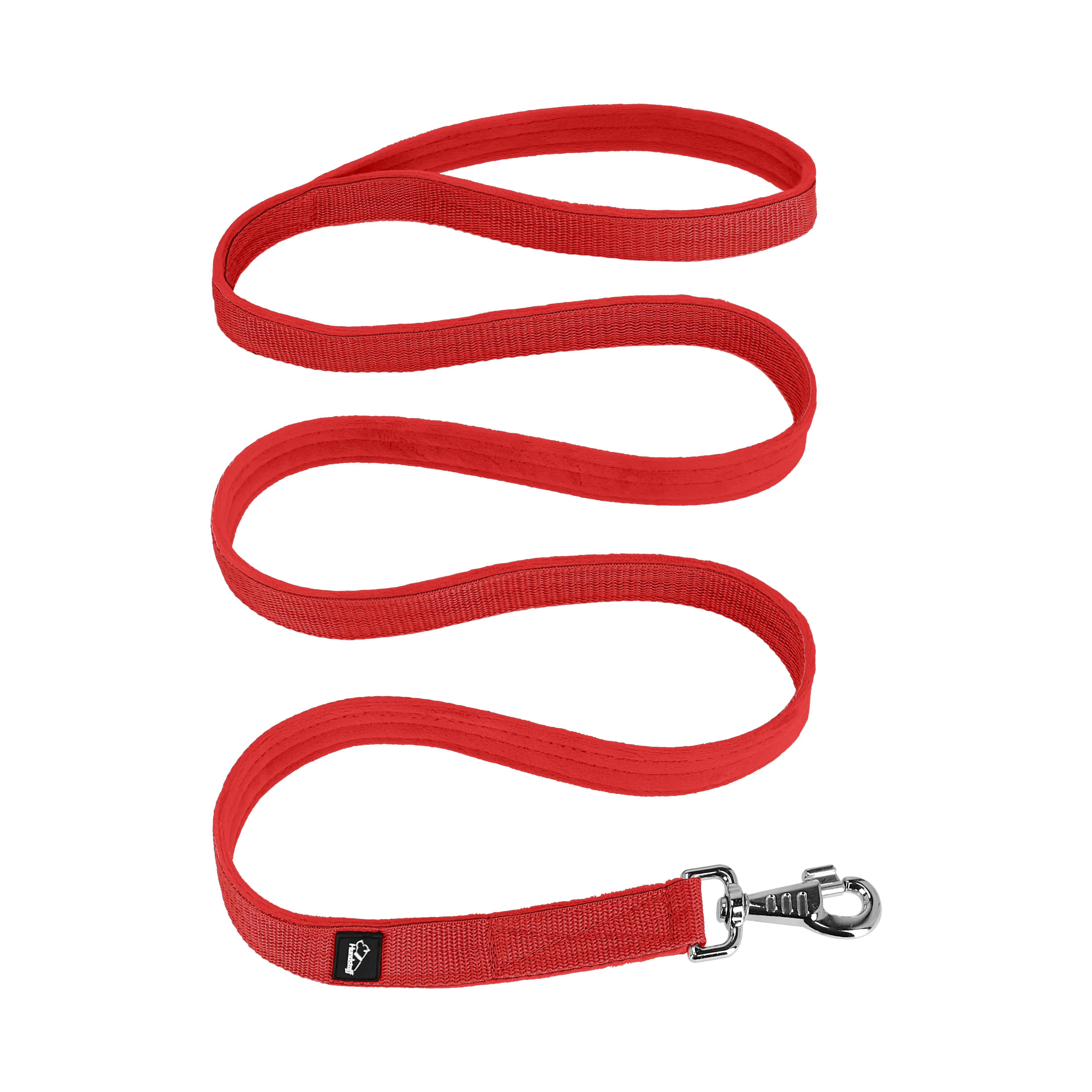 Martingale Chain Set Red - Collar de semi-ahogo y correa