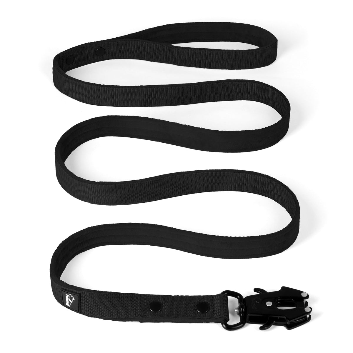 Walk Leash Black Edition Negro - Correa de nylon resistente en diferentes longitudes