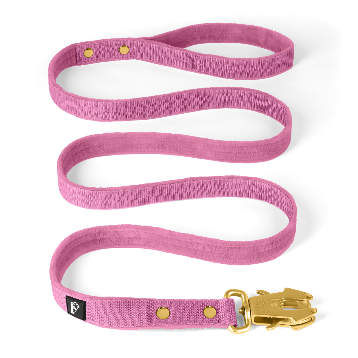 Walk Leash Golden Candy Pink - Correa de nylon segura en varias longitudes