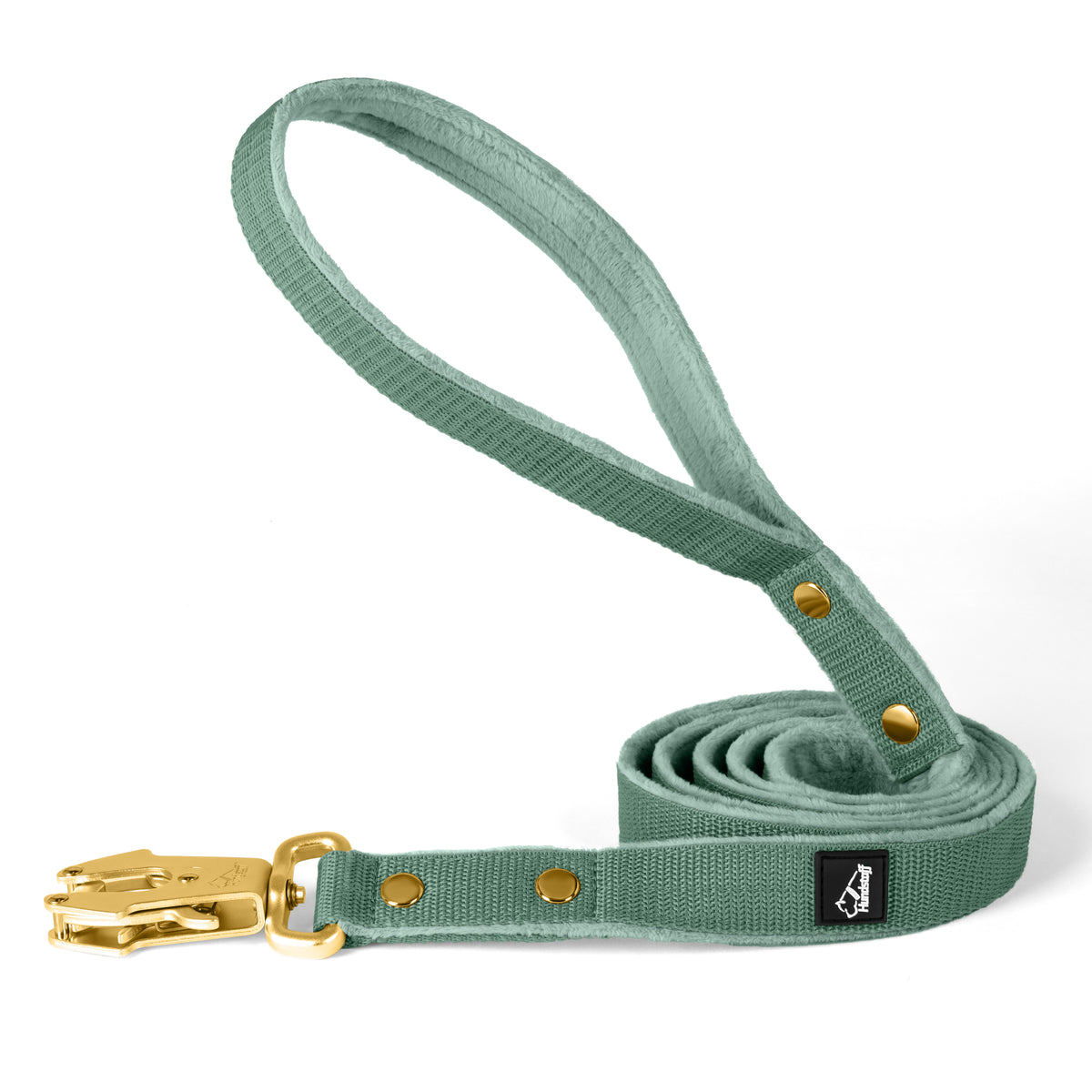 Walk Leash Golden Khaki - Correa de nylon de seguridad en varias longitudes