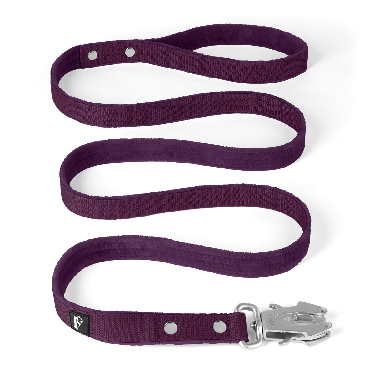 Walk Leash Plum - Correa de nylon resistente en varias longitudes