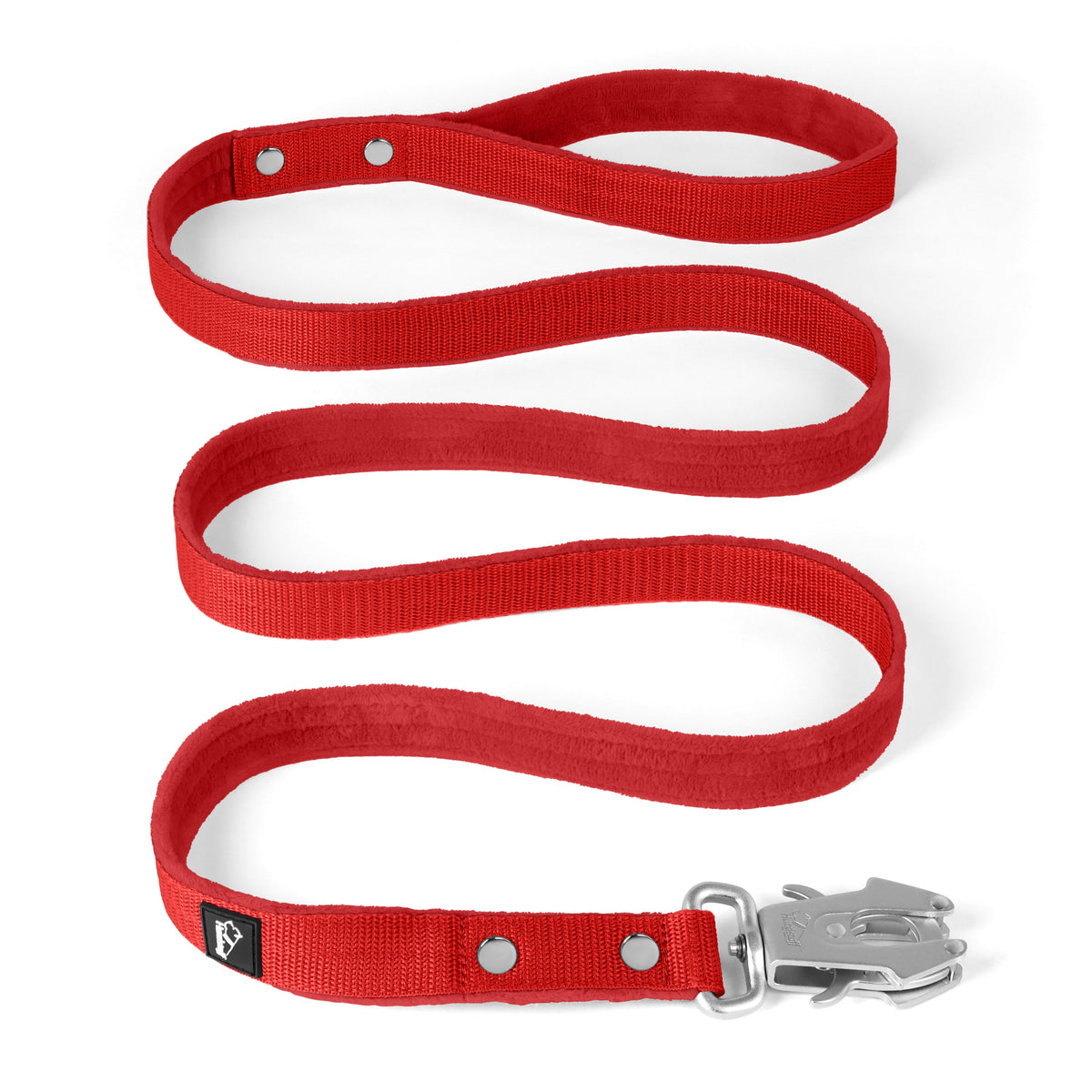 SALE Walk Leash Silver Edition Red, 220 cm, Extreme Hook Silver
