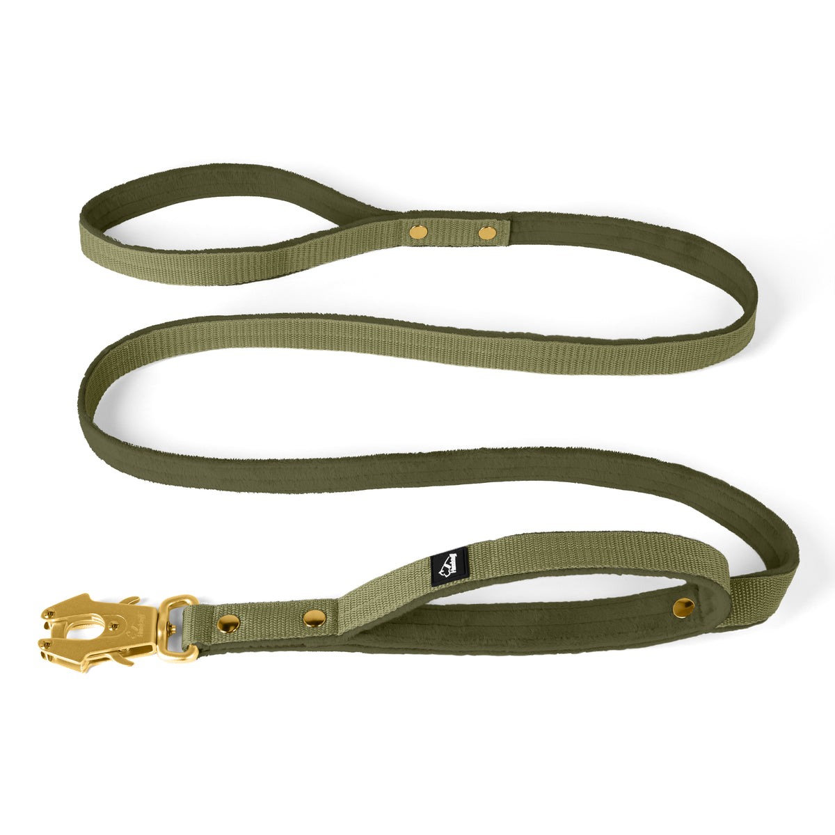 Guard Leash Golden Edition Olive Green - Correa Guard con asa extra