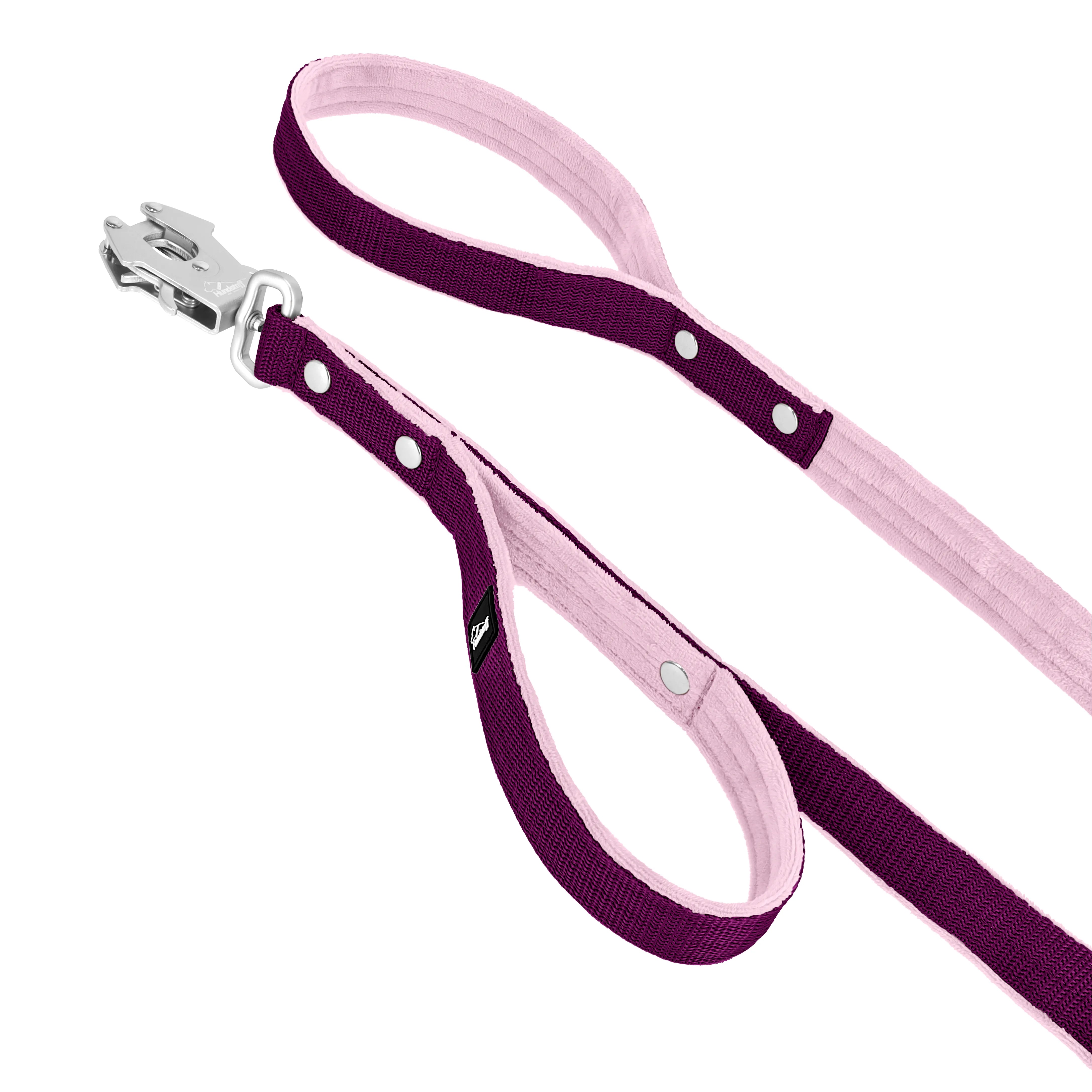 Guard Leash Plum - Correa Guard con asa adicional