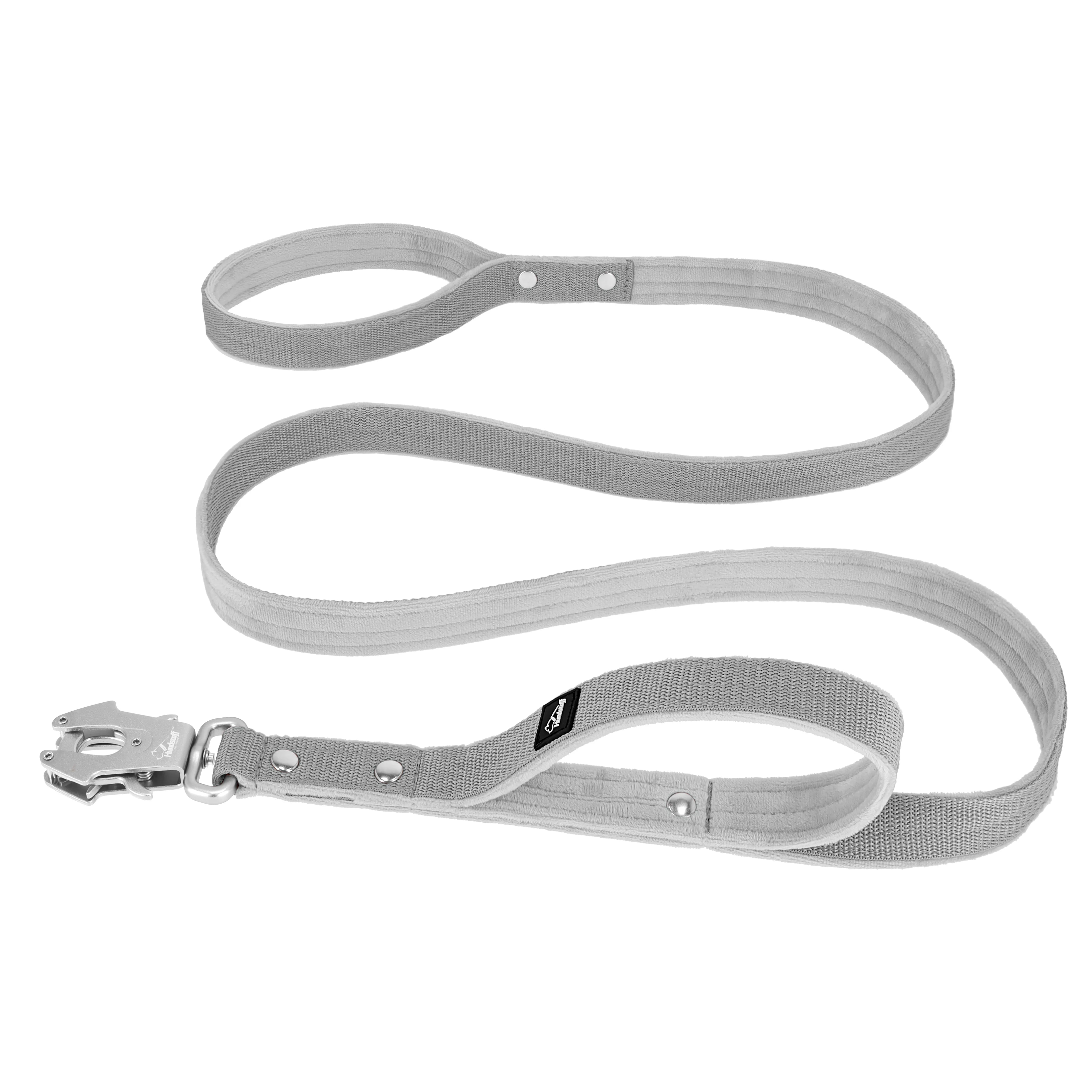 Guard Leash Grey - Correa Guard con asa adicional