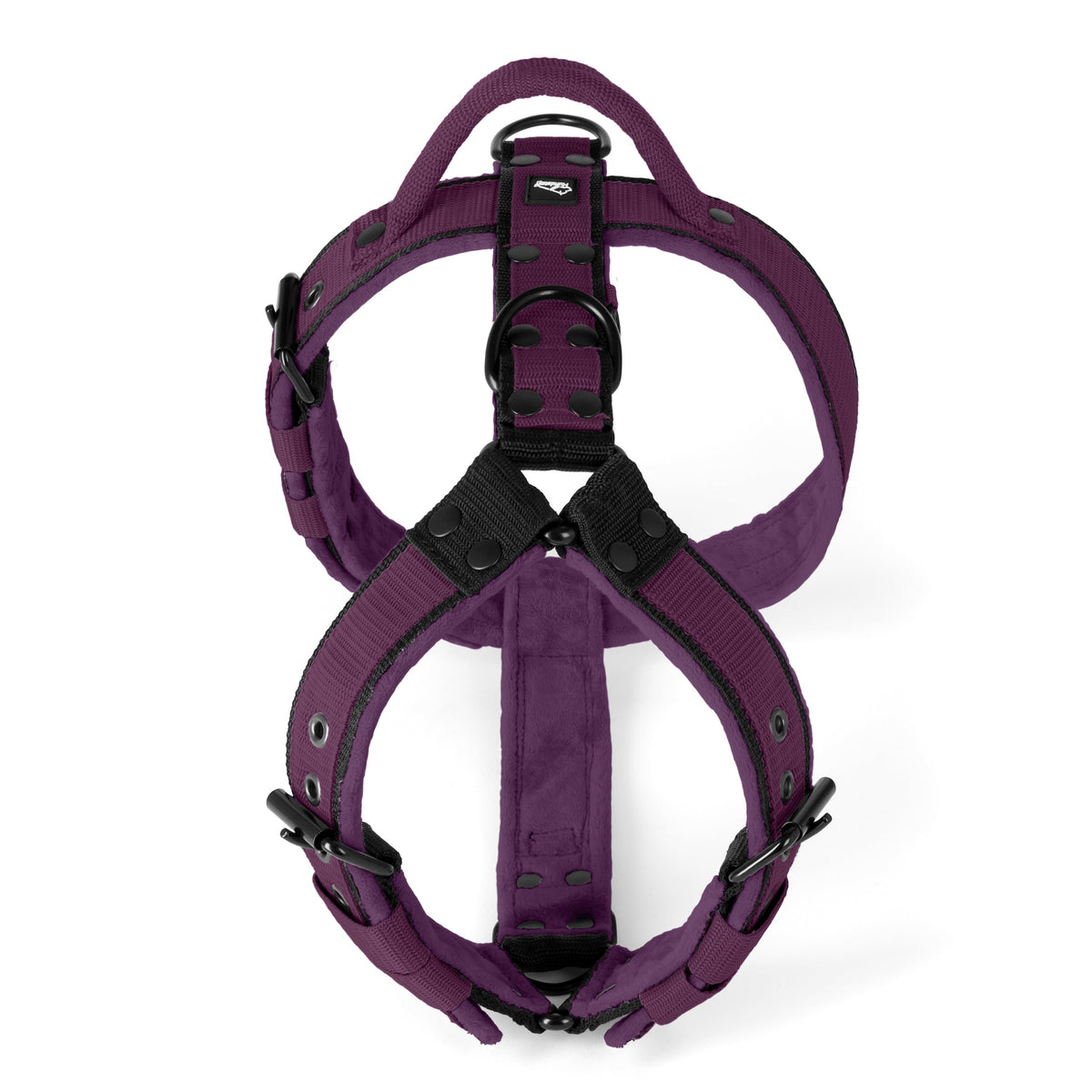 Hundstaff Easy Walk Black Edition Plum