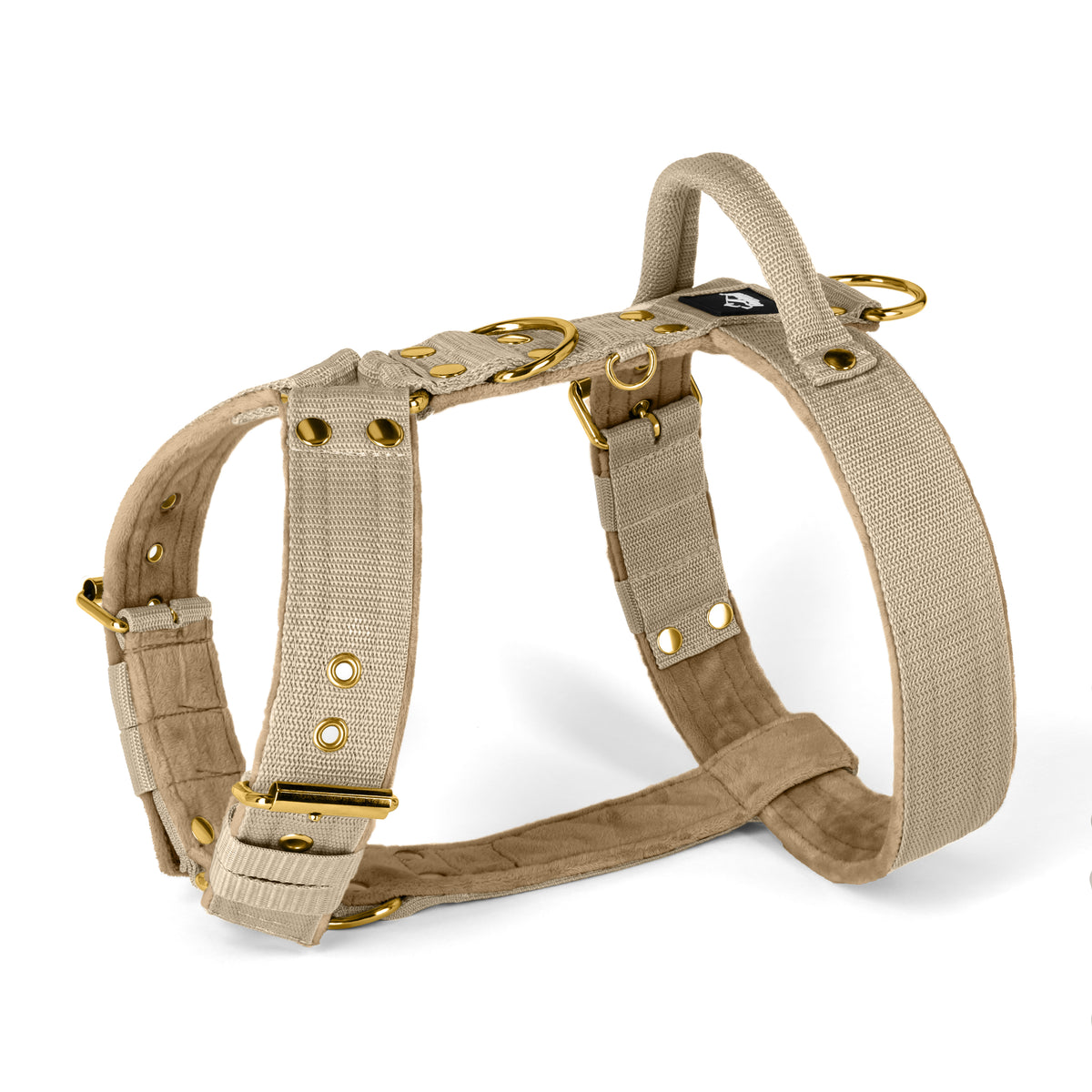Easy Walk Golden Beige - Arnés con asa