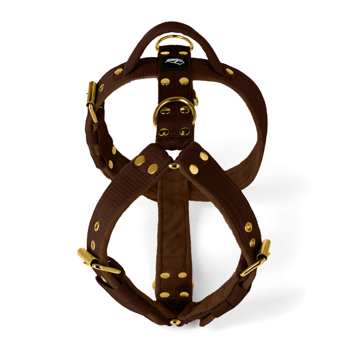 Easy Walk Gold Dark Brown - Arnés con asa