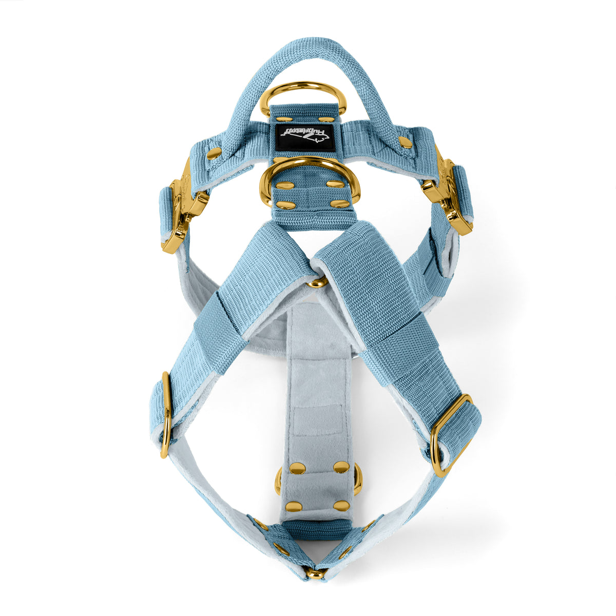 Easy Walk Extreme Gold Buckle Baby Blue - Arnés con cierre rápido