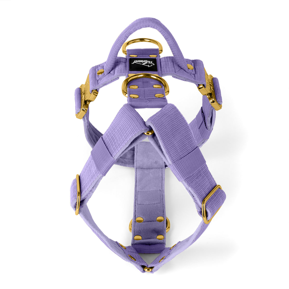 Easy Walk Extreme Gold Buckle Plum - Arnés con cierre rápido