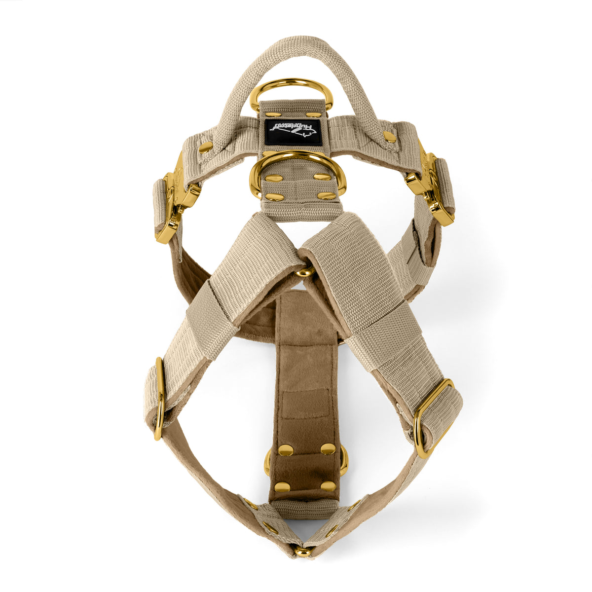 Easy Walk Extreme Gold Buckle Beige - Arnés con cierre rápido