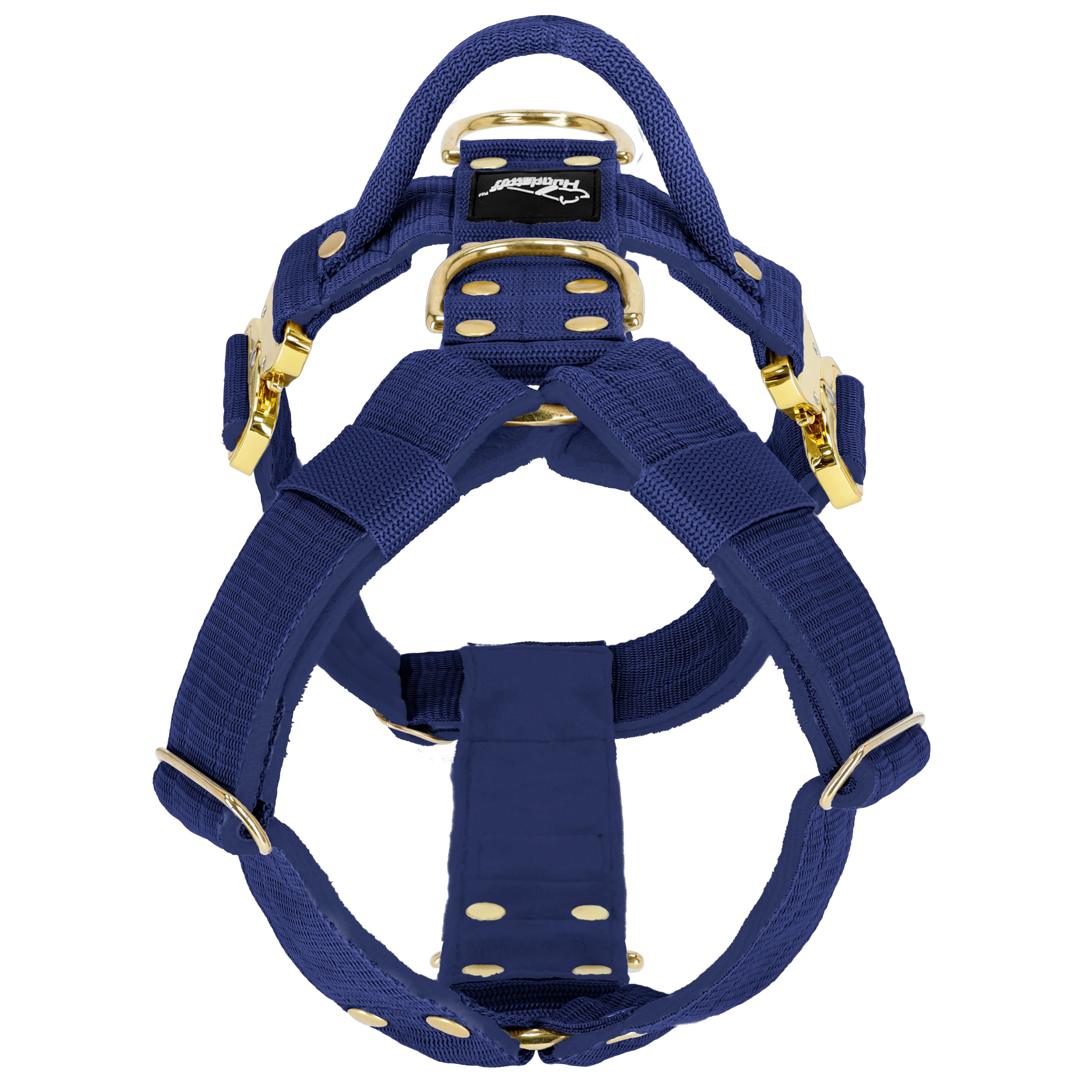 Easy Walk Extreme Gold Buckle Azul Marino - Arnés con hebilla de cierre rápido