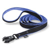 Walk Leash Black Edition Blue - Correa de nylon segura en diferentes longitudes