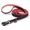 Walk Leash Black Edition Red - Correa de nylon segura en diferentes longitudes