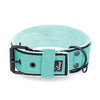 Active Komfort Black Edition Mint - Collar ancho y resistente con hebilla
