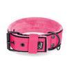 Active Komfort Black Edition Pink - Collar ancho y resistente con hebilla