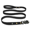 Walk Leash Golden Black - Correa de nylon segura en diferentes longitudes