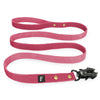 Walk Leash Golden Raspberry Red- Correa de nylon segura en diferentes longitudes