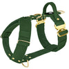 Easy Walk Extreme Gold Buckle Forest Green - Arnés con hebilla de cierre rápido