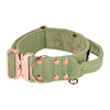 Extreme Rose Buckle Verde Oliva - Collar fuerte y seguro