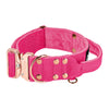 Extreme Rose Buckle Pink - Collar fuerte y seguro