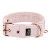 Active Komfort Rose Edition Pastel Pink - Collar ancho y resistente con hebilla