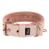 Active Komfort Rose Edition Pastel Beige - Collar ancho y resistente con hebilla